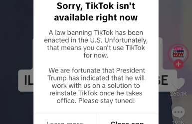 अमेरिकामा टिकटक प्रतिबन्धित, सोमबारदेखि खोल्ने ट्रम्पको भनाइ